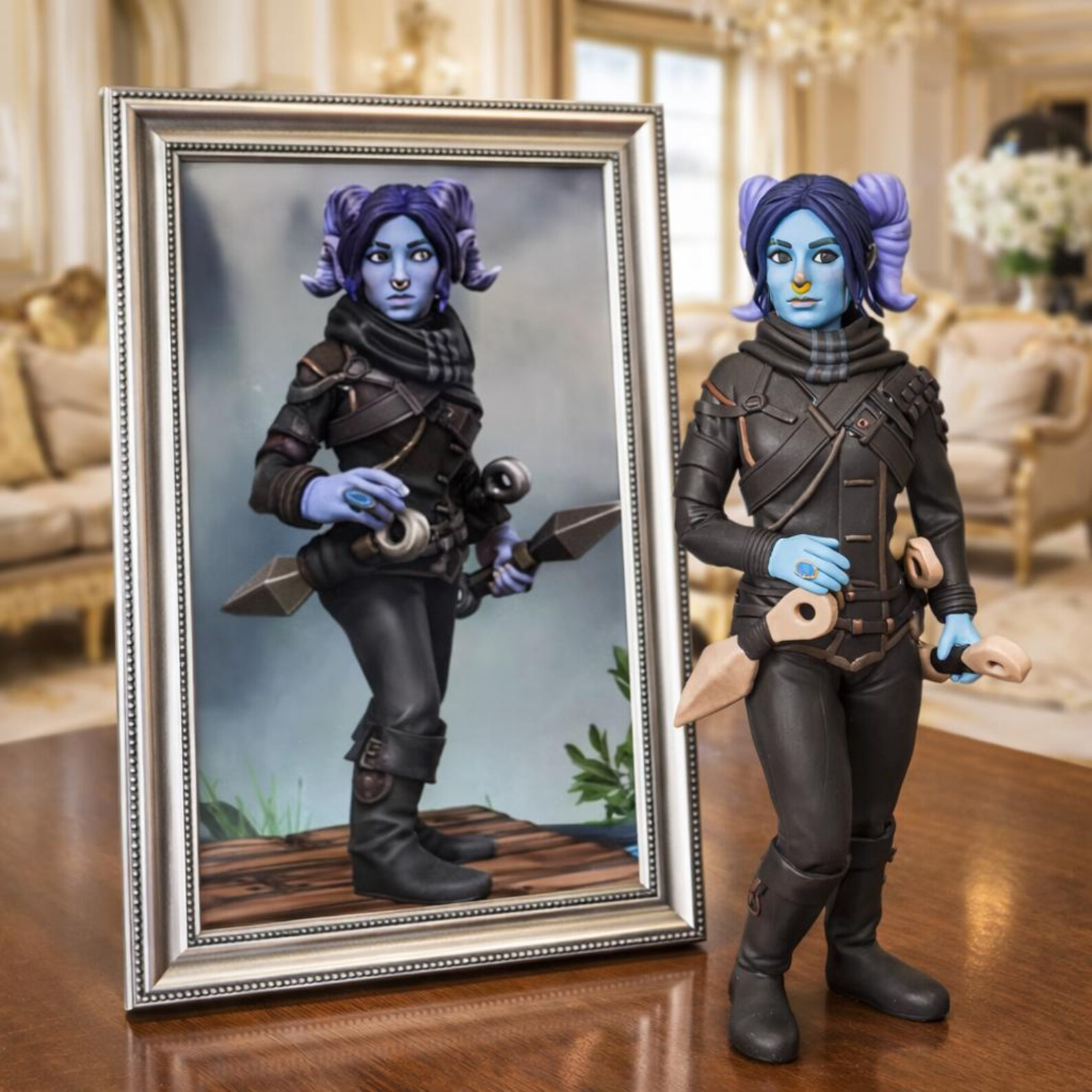 Custom Anime Figurine from Photo - uDesign Gift