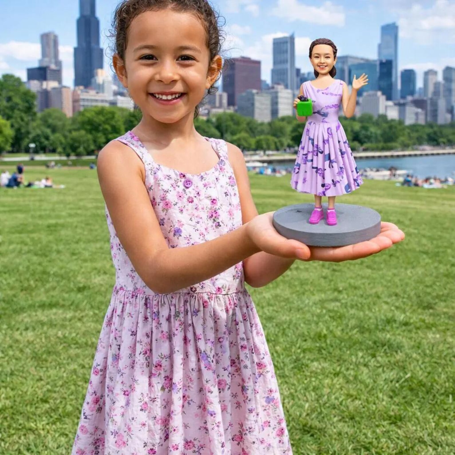Custom Child Bobblehead from Photo – Birthday Gift - uDesign Gift