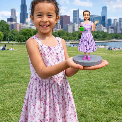 Custom Child Bobblehead from Photo – Birthday Gift - uDesign Gift